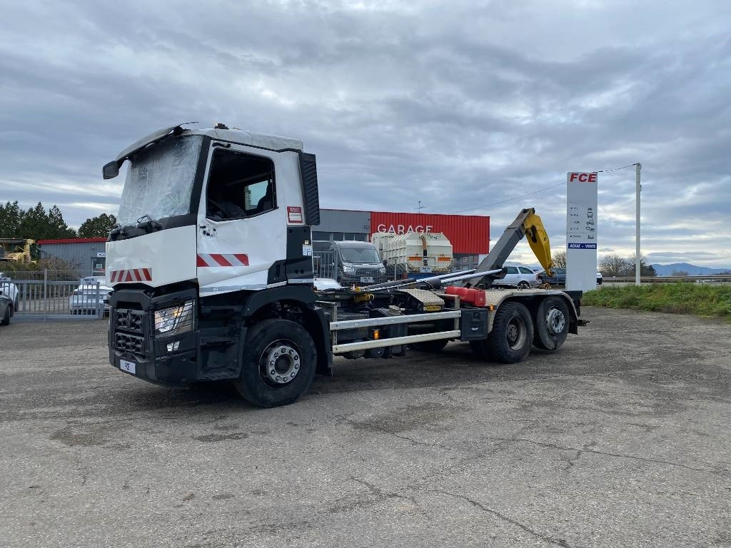 Renault C 460 Dti11/PALFINGER 1er Main endommagé - Hook lift truck: picture 2 Renault C 460 Dti11/PALFINGER 1er Main endommagé - Hook lift truck: picture 2