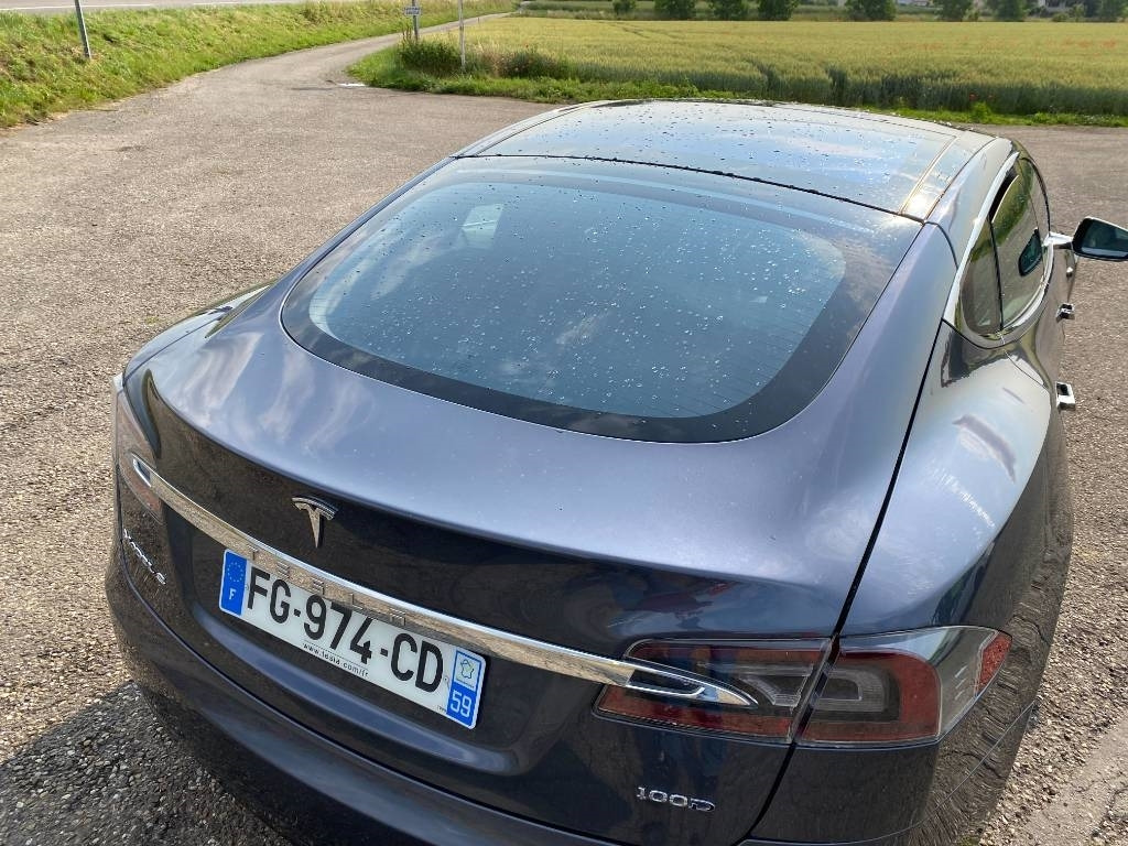 Car Tesla MODEL S 100D Carte Grise Française endommagée: picture 41