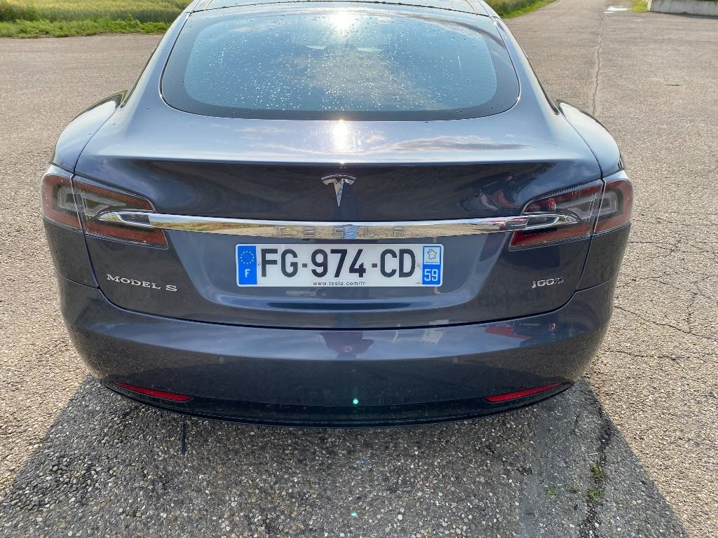 Car Tesla MODEL S 100D Carte Grise Française endommagée: picture 36