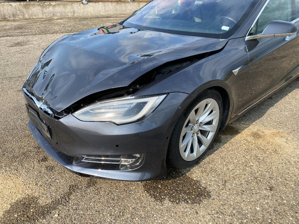 Car Tesla MODEL S 100D Carte Grise Française endommagée: picture 20