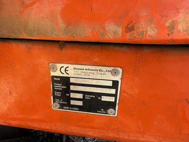 Doosan DX 420 LC - Crawler excavator: picture 4 Doosan DX 420 LC - Crawler excavator: picture 4