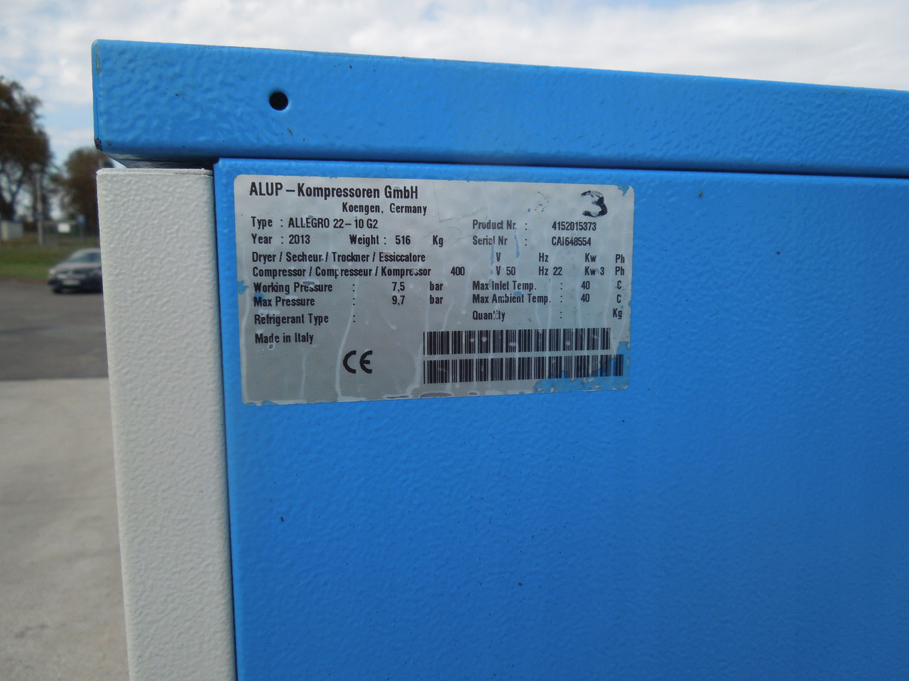 ALUP ALLEGRO 22-10 - Air compressor: picture 5 ALUP ALLEGRO 22-10 - Air compressor: picture 5