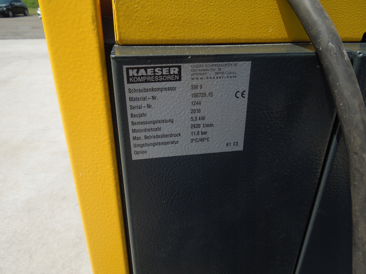 KAESER SM9 - Air compressor: picture 4 KAESER SM9 - Air compressor: picture 4