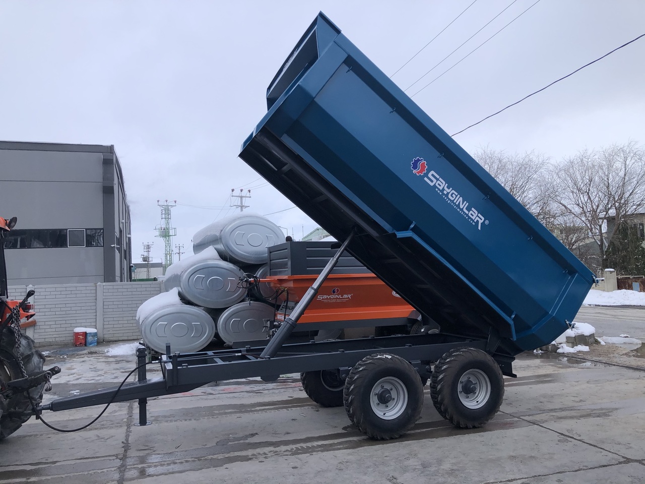 New Tipper trailer SAYGINLAR 8 TON DUMP TRAILER: picture 9