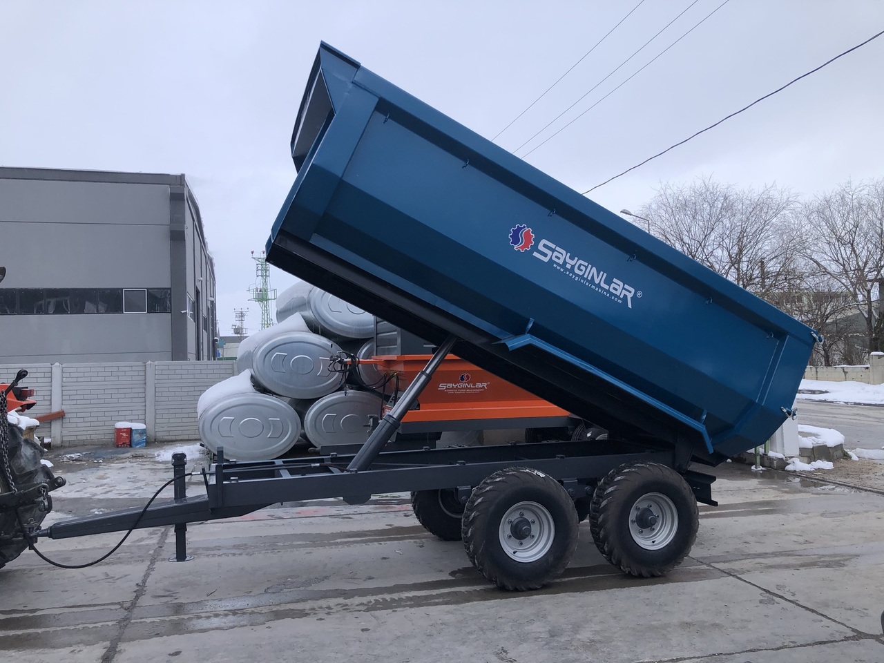New Tipper trailer SAYGINLAR 8 TON DUMP TRAILER: picture 11