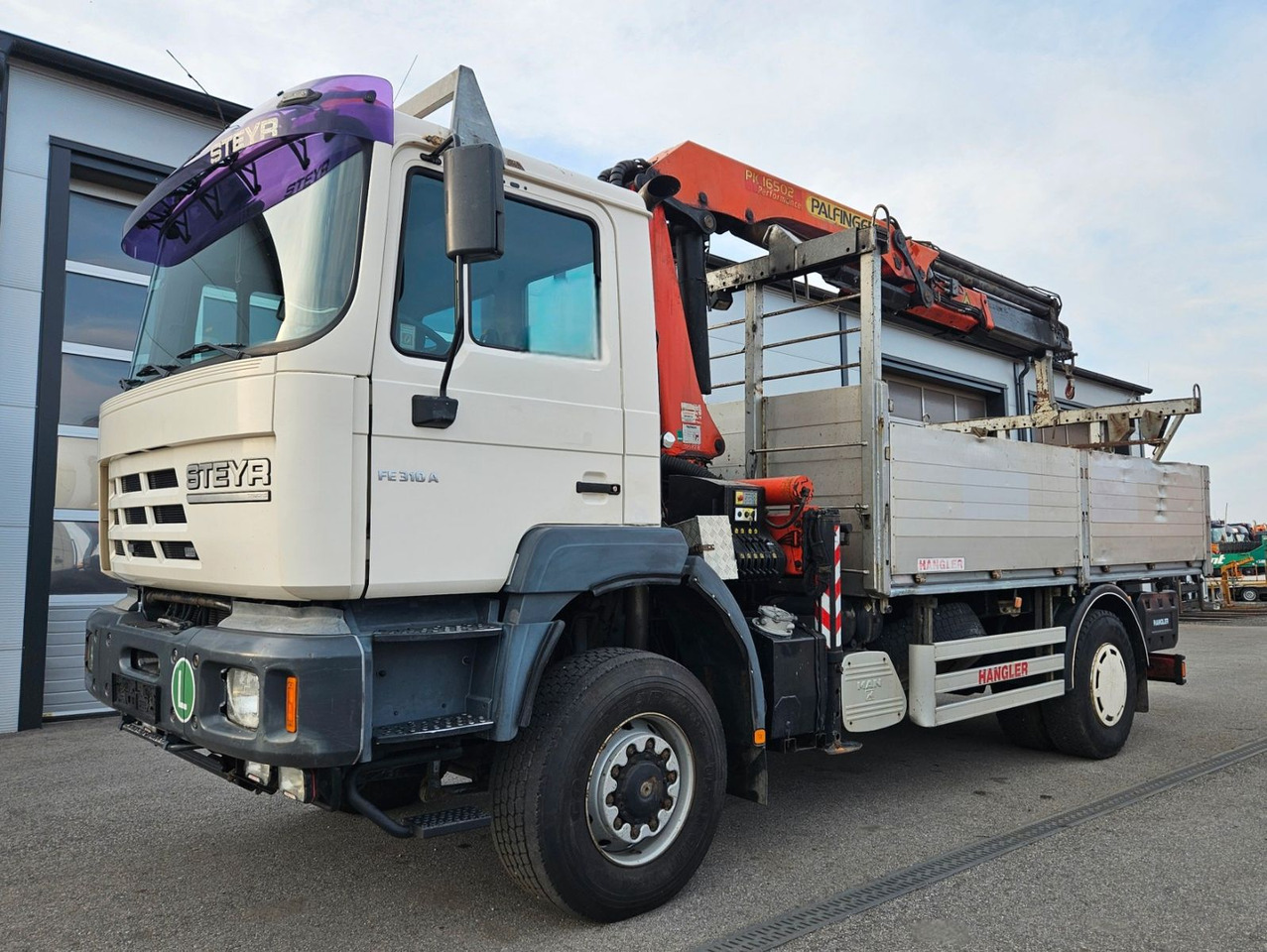 MAN FE310 A 4x4 Palfinger PK16502 Funk Kran - Crane truck: picture 4 MAN FE310 A 4x4 Palfinger PK16502 Funk Kran - Crane truck: picture 4
