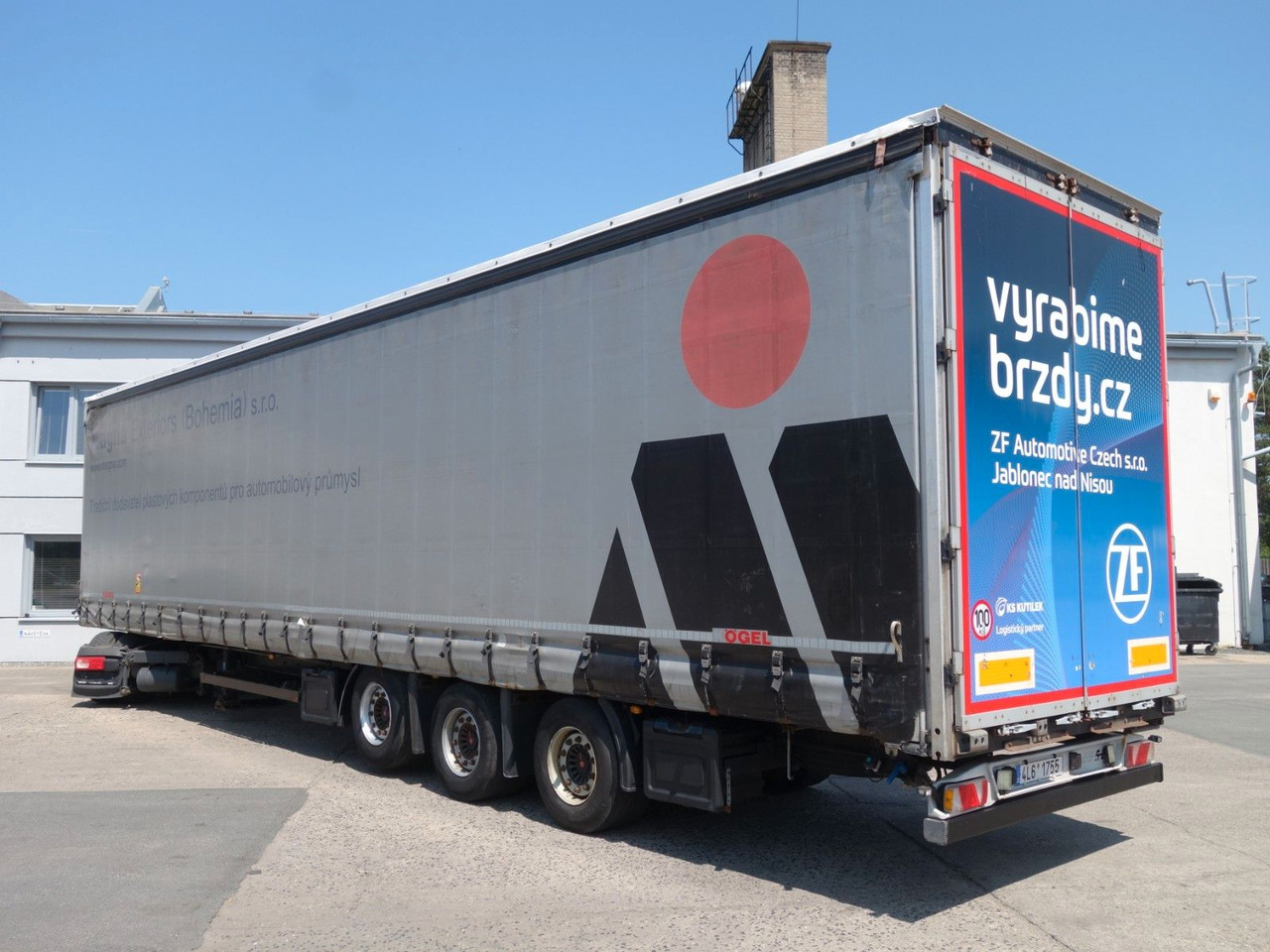 Kögel SN24 MEGA, Liftachse, SAF Achsen, XL Code - Curtainsider semi-trailer: picture 4 Kögel SN24 MEGA, Liftachse, SAF Achsen, XL Code - Curtainsider semi-trailer: picture 4