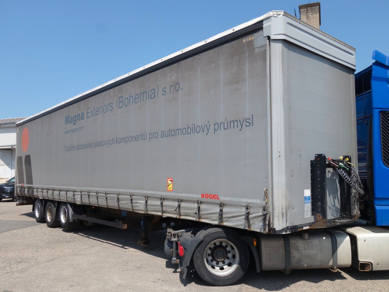 Kögel SN24 MEGA, Liftachse, SAF Achsen, XL Code - Curtainsider semi-trailer: picture 2 Kögel SN24 MEGA, Liftachse, SAF Achsen, XL Code - Curtainsider semi-trailer: picture 2