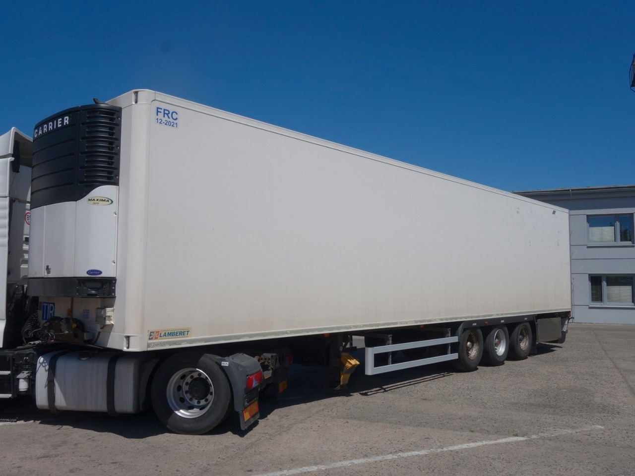 Lamberet LVF S3 mit Carrier 1300, 2.400 BtS. - Refrigerator semi-trailer: picture 3 Lamberet LVF S3 mit Carrier 1300, 2.400 BtS. - Refrigerator semi-trailer: picture 3