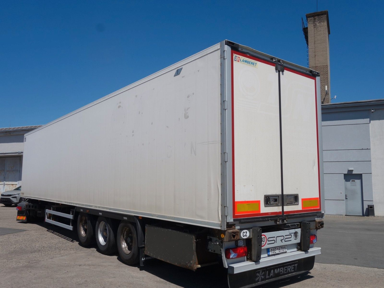 Lamberet LVF S3 mit Carrier 1300, 2.400 BtS. - Refrigerator semi-trailer: picture 5 Lamberet LVF S3 mit Carrier 1300, 2.400 BtS. - Refrigerator semi-trailer: picture 5