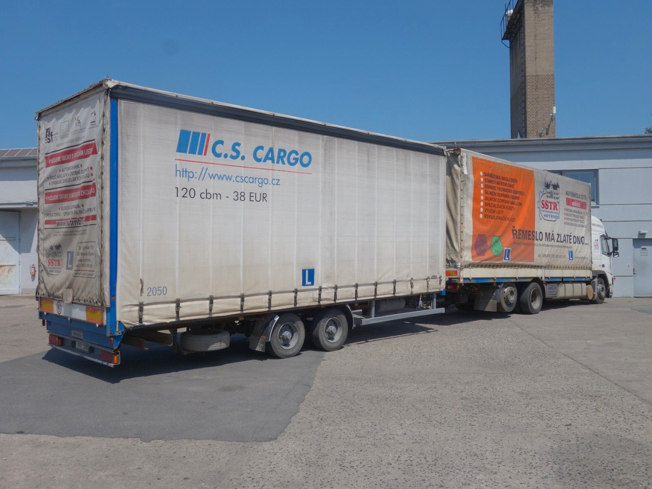 Volvo FM 380 6x2 + Panav Anhänger - Curtainsider truck: picture 5 Volvo FM 380 6x2 + Panav Anhänger - Curtainsider truck: picture 5