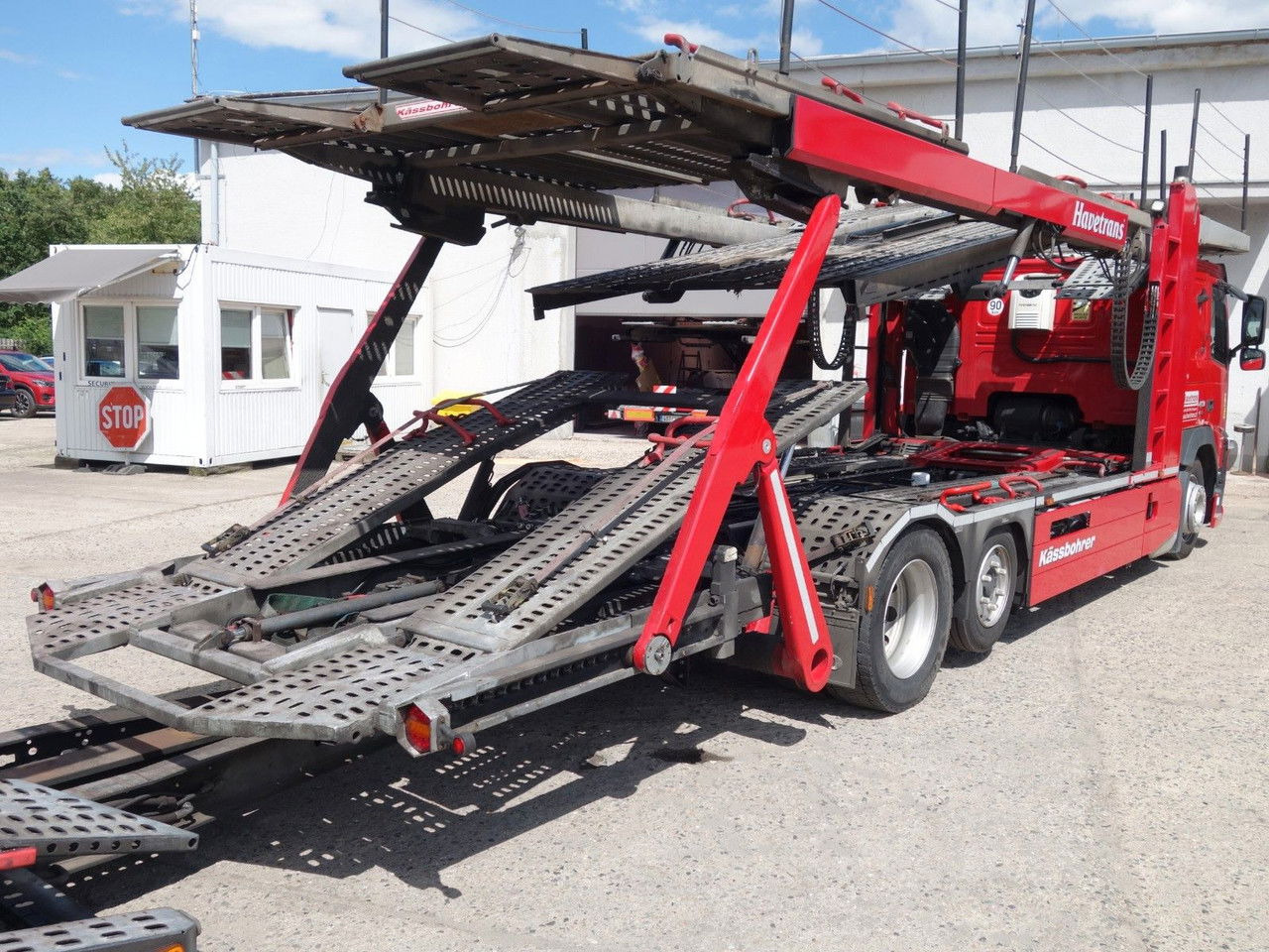Autotransporter truck Volvo FM 460 FM13 Kässbohrer 6x2 Supertrans / Supertrans: picture 9