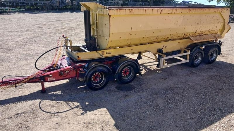 Renders 30 tons ROC16.20 - Tipper semi-trailer, Dolly trailer: picture 2 Renders 30 tons ROC16.20 - Tipper semi-trailer, Dolly trailer: picture 2