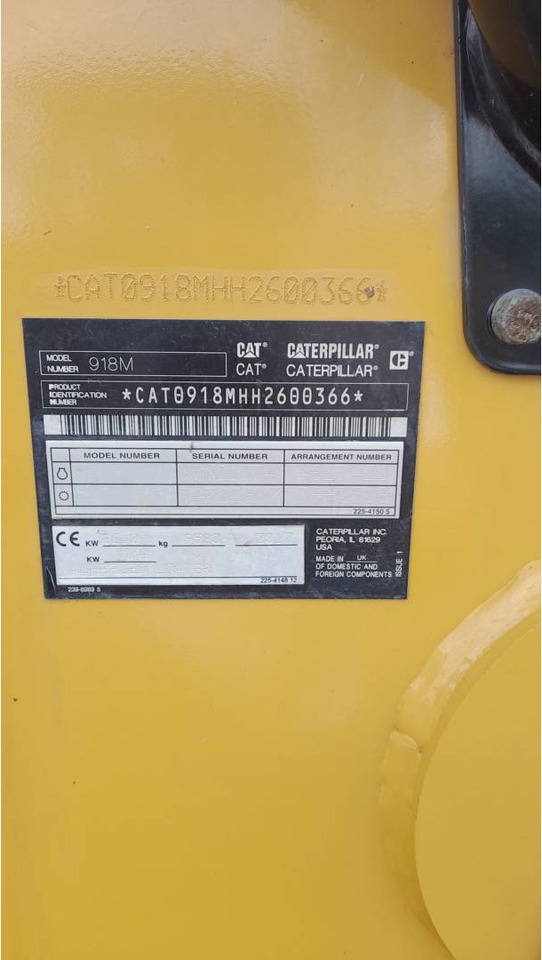CAT 918M leasing CAT 918M: picture 6