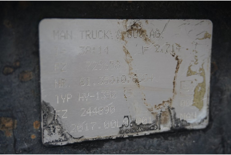 MAN HY-1350-15 38/14 - Rear axle for Truck: picture 4 MAN HY-1350-15 38/14 - Rear axle for Truck: picture 4