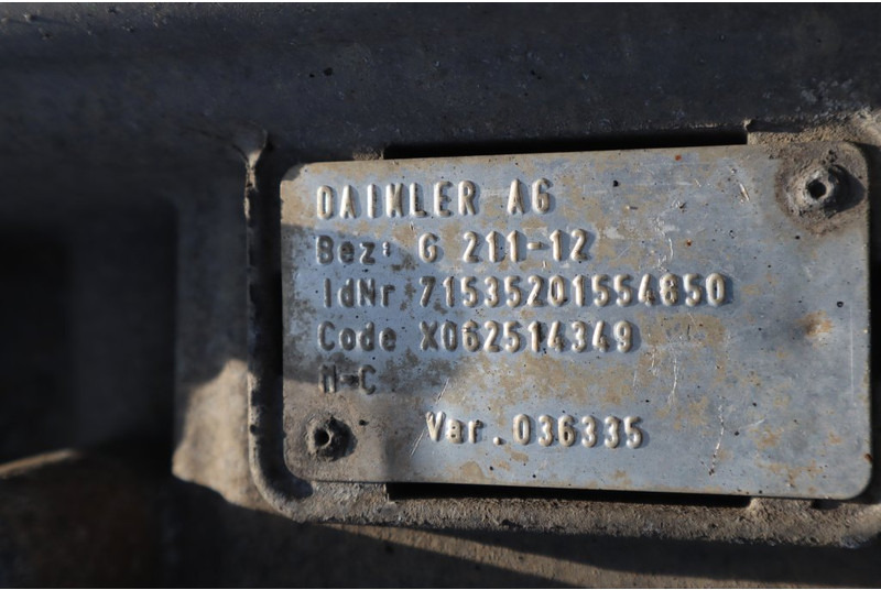 Mercedes-Benz G211-12KL MP4 OM470 715.352.01.554850 - Gearbox for Truck: picture 5 Mercedes-Benz G211-12KL MP4 OM470 715.352.01.554850 - Gearbox for Truck: picture 5