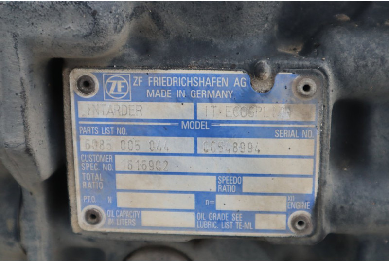 ZF 16S2221DD+IT - Gearbox for Truck: picture 5 ZF 16S2221DD+IT - Gearbox for Truck: picture 5