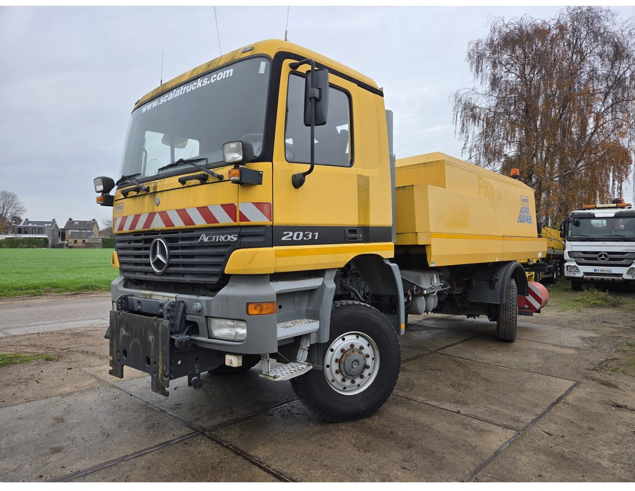 MERCEDES BENZ ACTROS 2031 4X4 SNOW BLOWER STEERING AXLE - Snow removal vehicle: picture 1 MERCEDES BENZ ACTROS 2031 4X4 SNOW BLOWER STEERING AXLE - Snow removal vehicle: picture 1