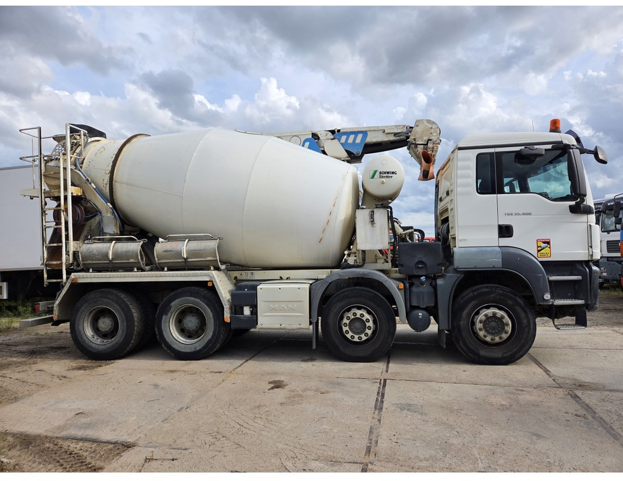TGS 35.400 8X4 Concrete Mixer Stetter Euro 6 Steelsuspension - Concrete mixer truck: picture 4 TGS 35.400 8X4 Concrete Mixer Stetter Euro 6 Steelsuspension - Concrete mixer truck: picture 4