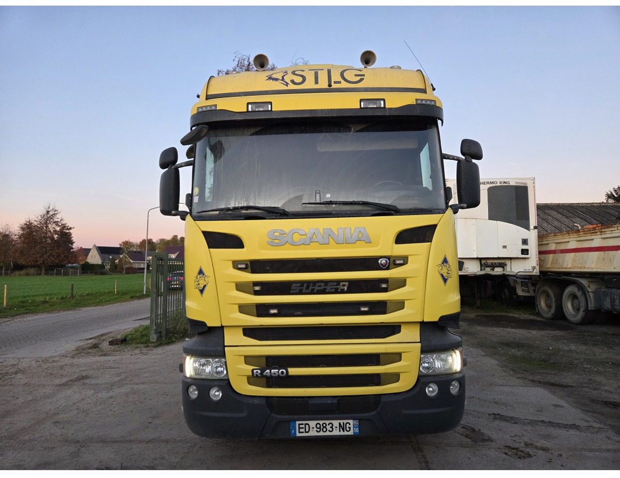 Tractor unit SCANIA R450 TRACTOR UNIT RETARDER STATIONARY AIR CONDITIONING HYDRAULIC Highline CR19: picture 6