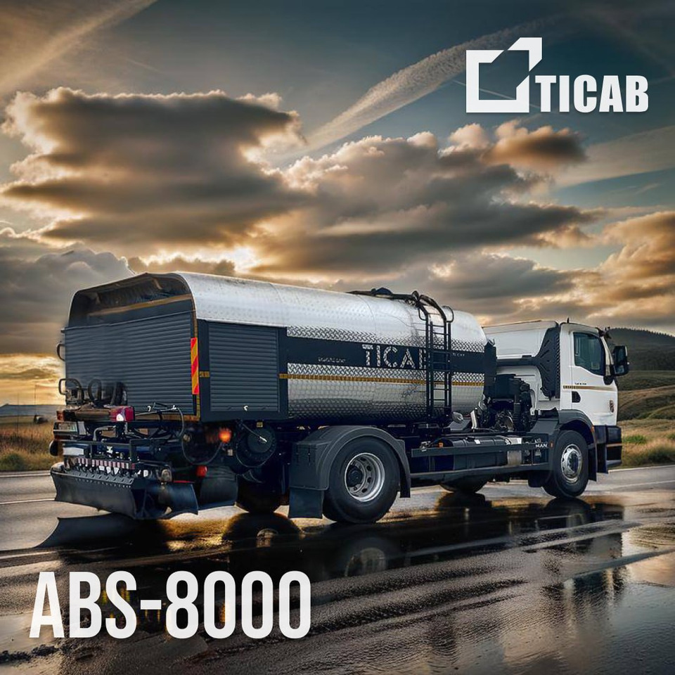 TICAB Asphalt Distributor, 8000 L, Аutonomous Asphalt Sprayer, Manufacturer - Concrete pump truck: picture 4 TICAB Asphalt Distributor, 8000 L, Аutonomous Asphalt Sprayer, Manufacturer - Concrete pump truck: picture 4
