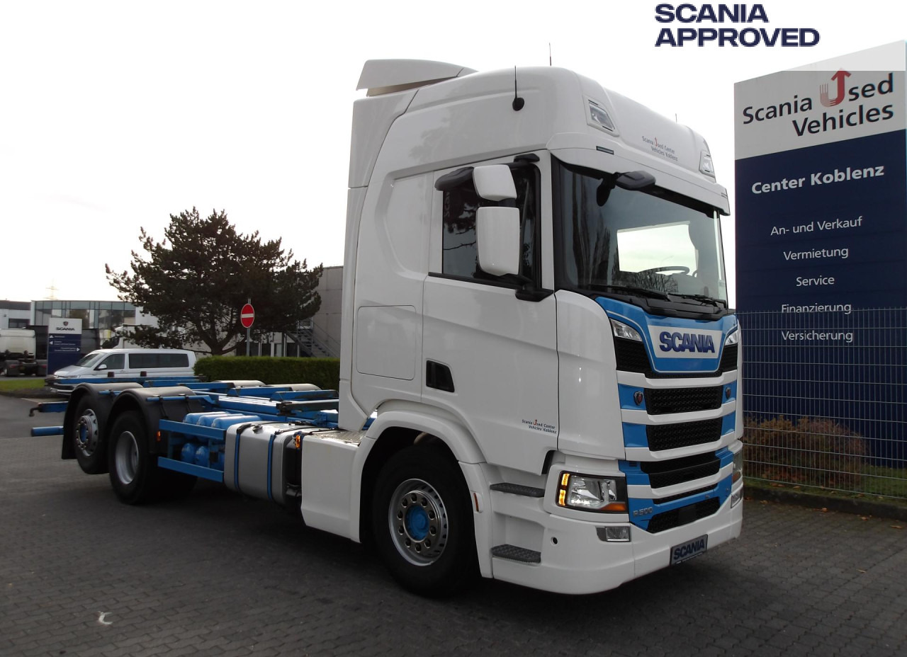 SCANIA R 500 - 6x2*4 - BDF 715-745 - 2x TANKs - SCR ONLY - Container transporter/ Swap body truck: picture 1 SCANIA R 500 - 6x2*4 - BDF 715-745 - 2x TANKs - SCR ONLY - Container transporter/ Swap body truck: picture 1