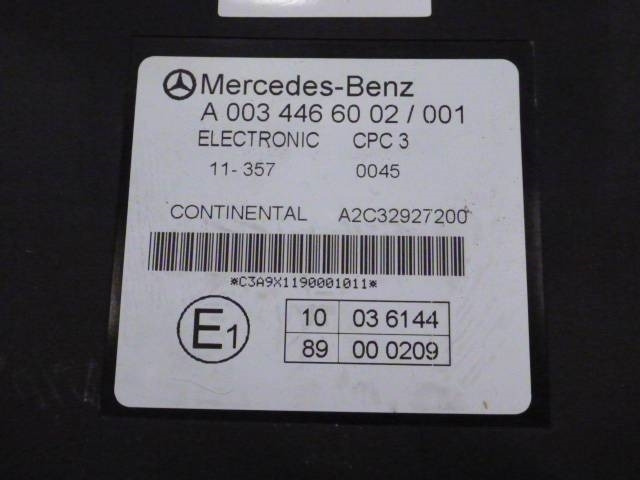 Mercedes-Benz Actros 963-4-A, A0034466002 - Electrical system for Truck: picture 2 Mercedes-Benz Actros 963-4-A, A0034466002 - Electrical system for Truck: picture 2