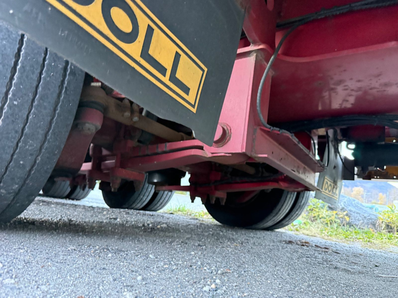 Low loader semi-trailer Doll S3H-T, teleskopierbar, Funk, 48ton: picture 9