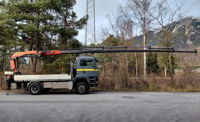 MAN TGA 18.480 4x4, E4, Wechsel, Palfinger PK22002EH - Crane truck: picture 1 MAN TGA 18.480 4x4, E4, Wechsel, Palfinger PK22002EH - Crane truck: picture 1