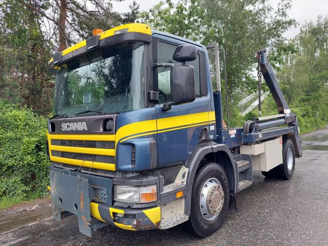 Scania P114 340 GB 4x2, E2, Welaki Gergen, Retarder Scania P114 340 GB 4x2, E2, Welaki Gergen, Retarder - Skip loader truck: picture 1 Scania P114 340 GB 4x2, E2, Welaki Gergen, Retarder Scania P114 340 GB 4x2, E2, Welaki Gergen, Retarder - Skip loader truck: picture 1