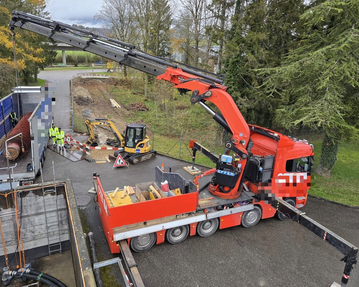 Scania R500 V8 LB10x4, E5, Effer 1750 8S, FLYJIB, 44m - Crane truck: picture 3 Scania R500 V8 LB10x4, E5, Effer 1750 8S, FLYJIB, 44m - Crane truck: picture 3