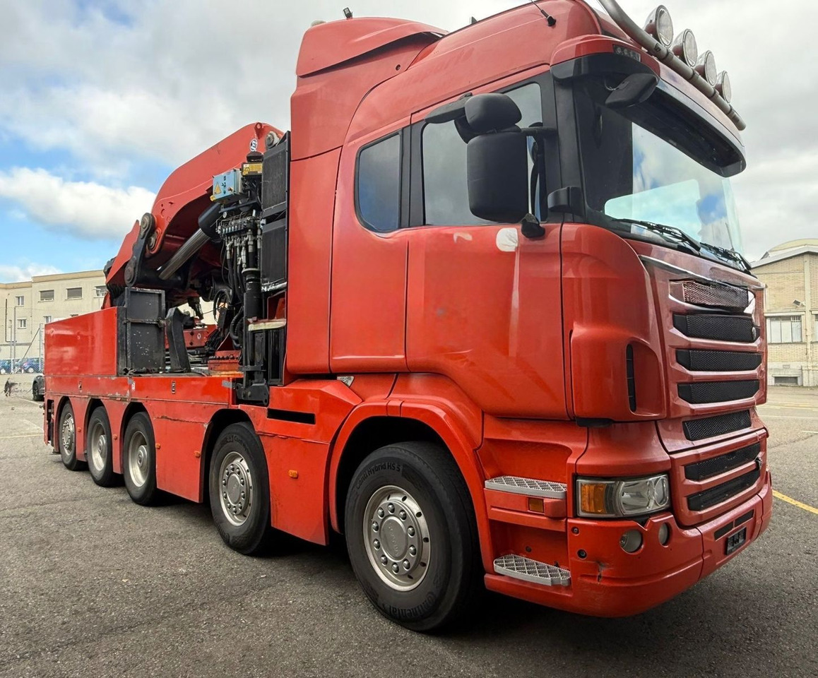 Scania R500 V8 LB10x4, E5, Effer 1750 8S, FLYJIB, 44m - Crane truck: picture 1 Scania R500 V8 LB10x4, E5, Effer 1750 8S, FLYJIB, 44m - Crane truck: picture 1