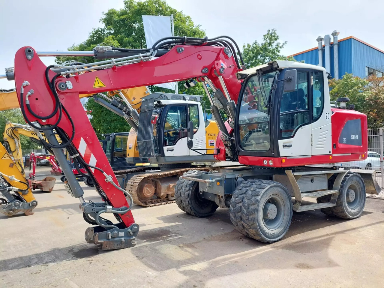 2018 Liebherr A 914 Litronic - Wheel excavator: picture 1 2018 Liebherr A 914 Litronic - Wheel excavator: picture 1