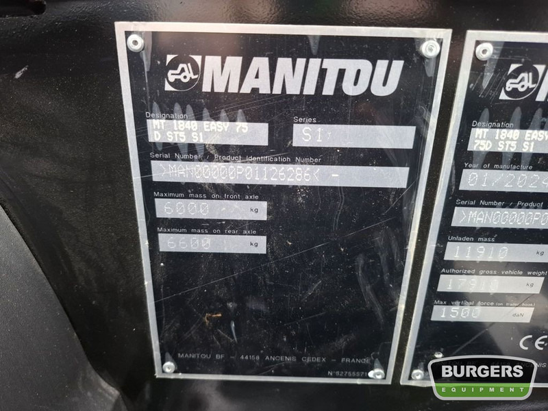 Manitou MT1840 - Telescopic handler: picture 5 Manitou MT1840 - Telescopic handler: picture 5