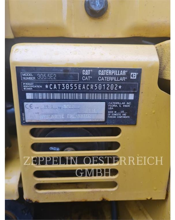 CAT 305.5E2CR - Crawler excavator: picture 5 CAT 305.5E2CR - Crawler excavator: picture 5