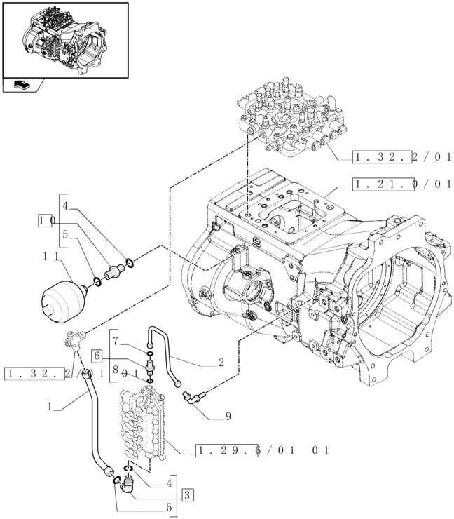 New Holland T6010 Hydroakumulator 0.75l 87314179 - Hydraulics for Agricultural machinery: picture 1 New Holland T6010 Hydroakumulator 0.75l 87314179 - Hydraulics for Agricultural machinery: picture 1