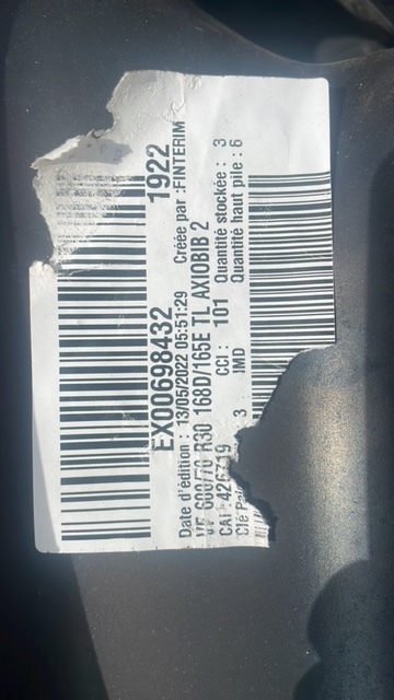 Opona Michelin 600/70r30 , 168D/165E TL Axiobib 2 - Tire for Agricultural machinery: picture 3 Opona Michelin 600/70r30 , 168D/165E TL Axiobib 2 - Tire for Agricultural machinery: picture 3