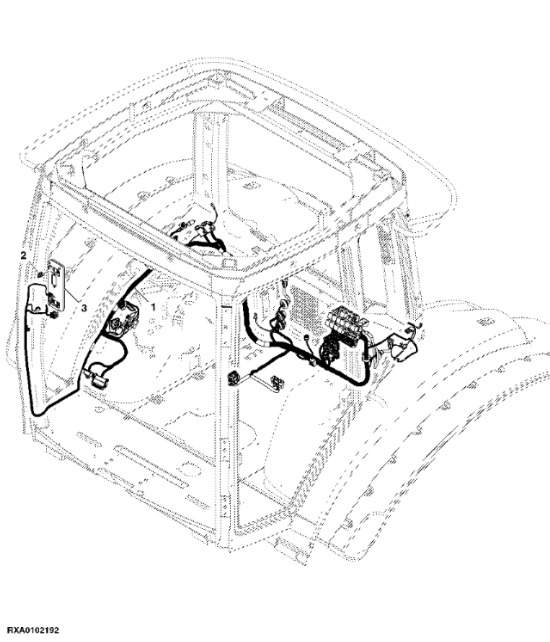 RE312273 John Deere 8345R - Moduł wyświetlacza - Cab and interior for Farm tractor: picture 1 RE312273 John Deere 8345R - Moduł wyświetlacza - Cab and interior for Farm tractor: picture 1