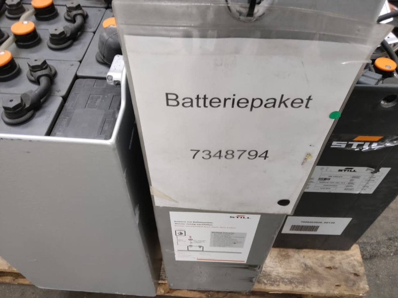 Battery Package 4 pieces - Battery for Material handling equipment: picture 2 Battery Package 4 pieces - Battery for Material handling equipment: picture 2