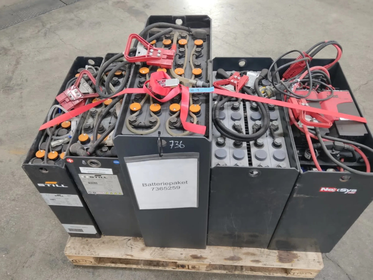 Battery Package 5 pieces - Battery for Material handling equipment: picture 4 Battery Package 5 pieces - Battery for Material handling equipment: picture 4