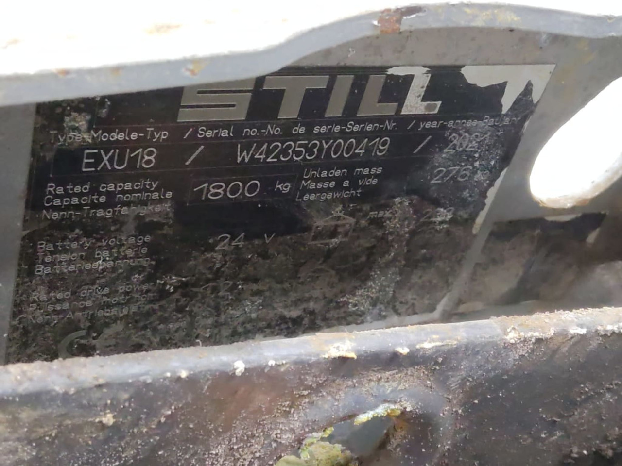 STILL EXU18 - Pallet truck: picture 5 STILL EXU18 - Pallet truck: picture 5