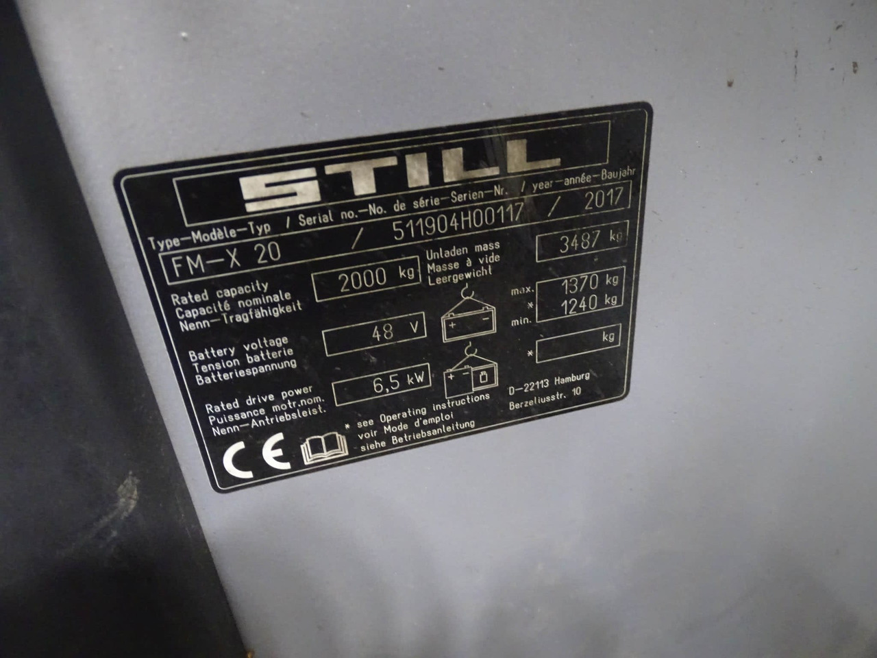 STILL FM-X20 - Reach truck: picture 3 STILL FM-X20 - Reach truck: picture 3