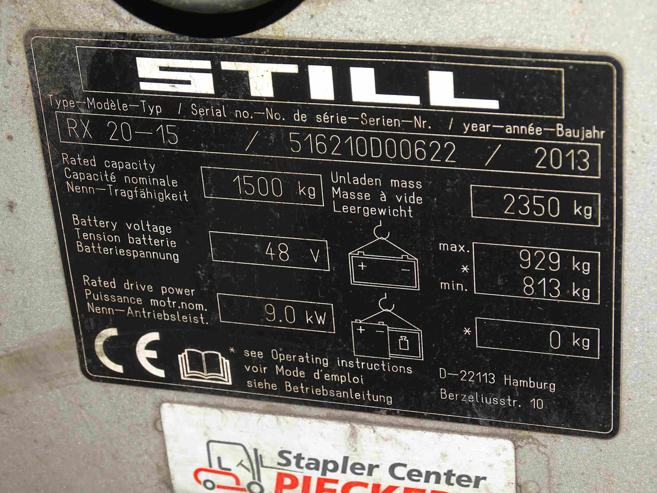 STILL RX20-15 - Electric forklift: picture 3 STILL RX20-15 - Electric forklift: picture 3