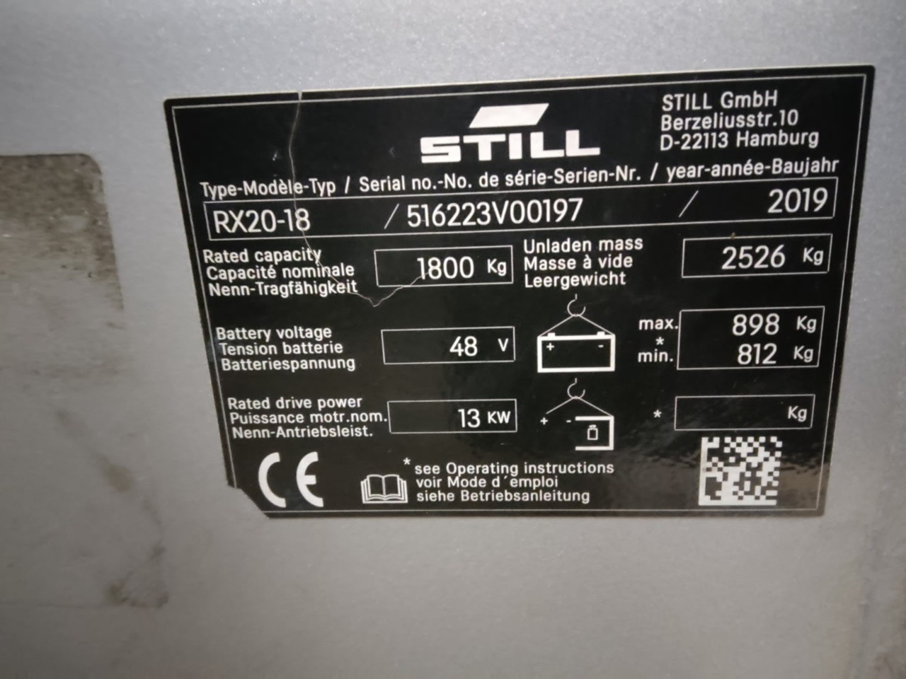 STILL RX20-18 - Electric forklift: picture 2 STILL RX20-18 - Electric forklift: picture 2