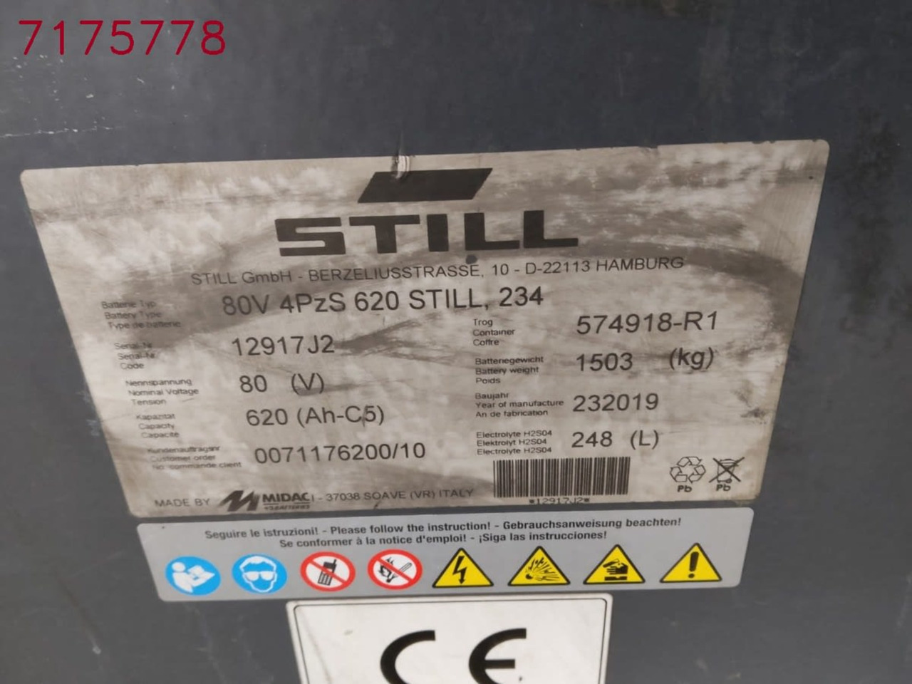 STILL RX60-25 - Electric forklift: picture 4 STILL RX60-25 - Electric forklift: picture 4