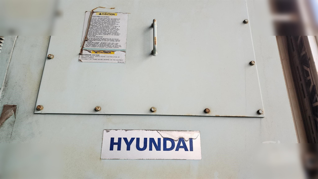 2009 HYUNDAI HFJ7718-14K - Generator set: picture 3 2009 HYUNDAI HFJ7718-14K - Generator set: picture 3