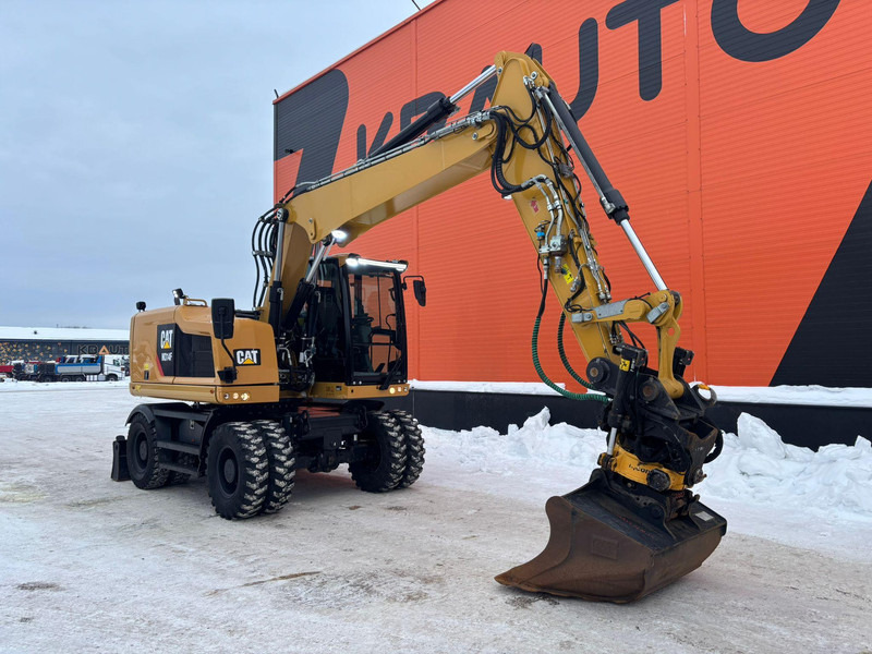 Caterpillar M 314 F ROTOTILT / CENTRAL LUBRICATION / AC / TRAILER ROBUS YEAR 2017 - Wheel excavator: picture 4 Caterpillar M 314 F ROTOTILT / CENTRAL LUBRICATION / AC / TRAILER ROBUS YEAR 2017 - Wheel excavator: picture 4