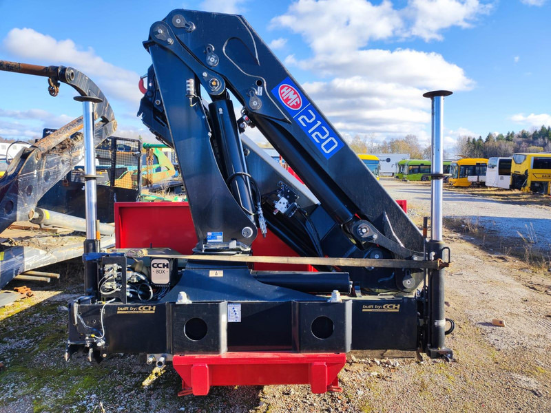 HMF 2120K-RC WITH PLATFORM ALMOST NEW - Truck mounted crane for Truck: picture 2 HMF 2120K-RC WITH PLATFORM ALMOST NEW - Truck mounted crane for Truck: picture 2