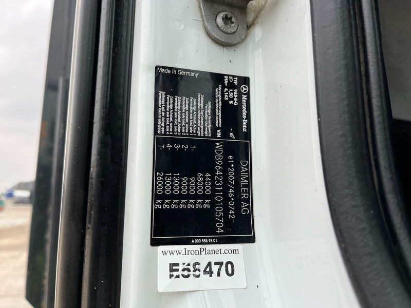 Tipper Mercedes-Benz Arocs 4151 8x4 BORDMATIC / FULL STEEL / DRUM BRAKES / BOX L=6140 mm: picture 17