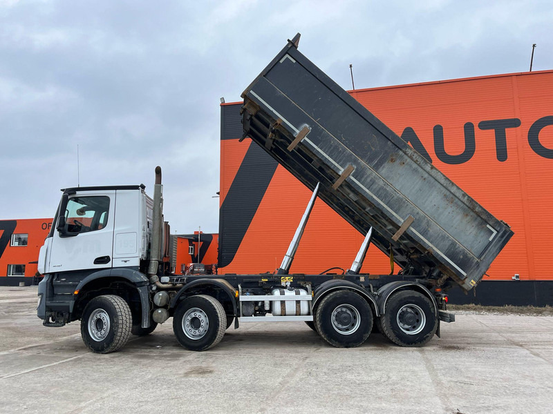 Tipper Mercedes-Benz Arocs 4151 8x4 BORDMATIC / FULL STEEL / DRUM BRAKES / BOX L=6140 mm: picture 8